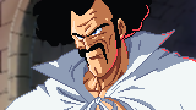 Gokuspriter888's tweet photo. Hercule (DBZ) pixel art https://t.co/vKSIL0bTcc