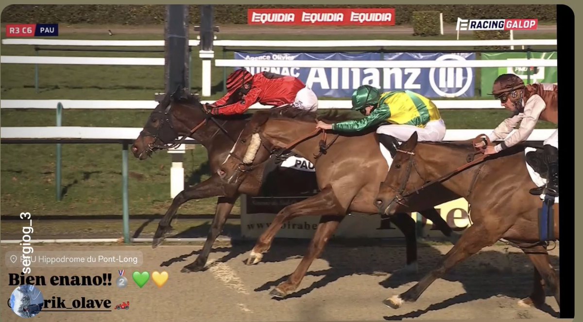 Segundos en nuestra nueva aventura en el Turf francés. Nuevas ilusiones