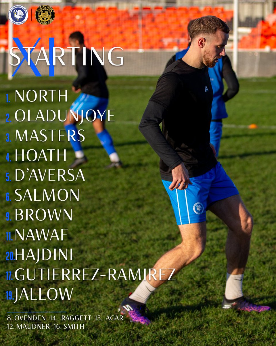 𝑇𝑒𝑎𝑚 𝑁𝑒𝑤𝑠 🗞️
Here is how your Marlow Team line-up this afternoon⤵️

👋Ryan North comes in for the injured Aaron Watkins 

#WeAreMarlow #marlowfc