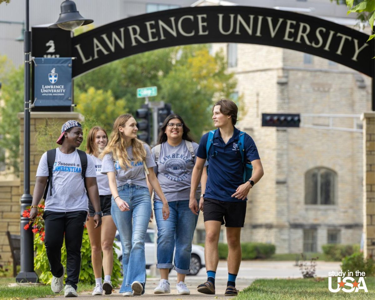 Reminder: Tomorrow is Lawrence University's Regular Decision Deadline! 📅 Don’t miss the opportunity to join a diverse, inclusive community where world-class education meets personalized support. Apply by Jan 15 to be notified by April 1. bit.ly/StudyUSA-Lawre…
