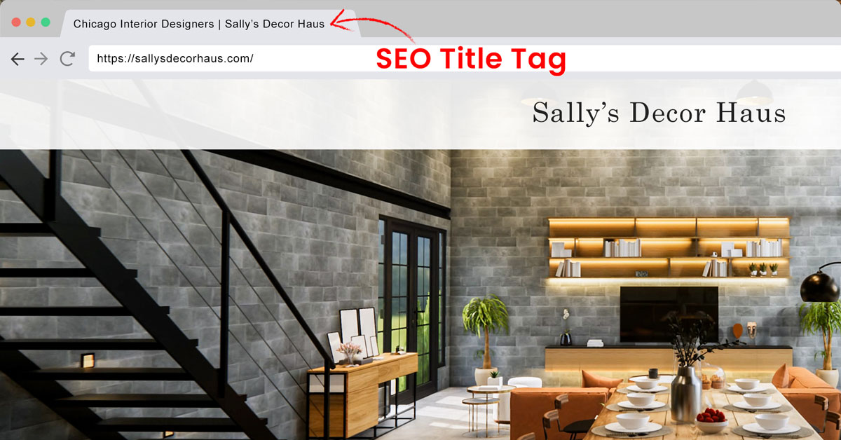 clientexpander's tweet photo. Thread: Why SEO Title Tags Are Essential for Your Interior Design Studio's Website 🧵 https://t.co/6xjf8aGjz1
