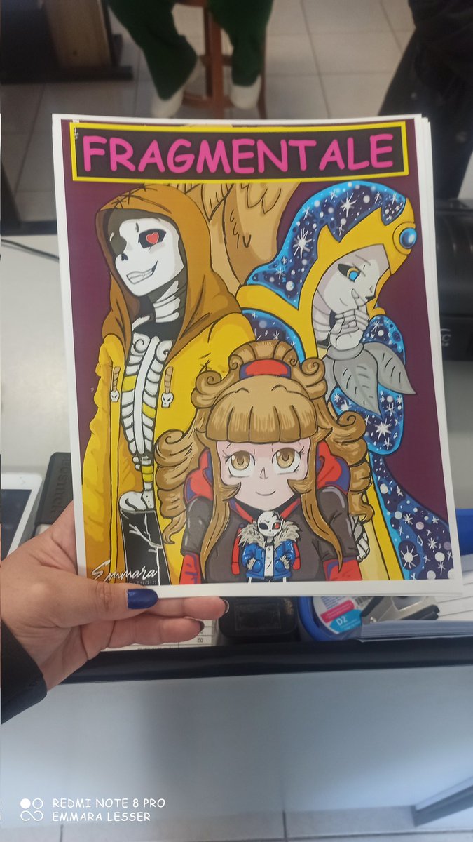 LesserEmmara's tweet photo. Yo Mega Feliz 🤩 mis dibujos favoritos en Calcomanía 🤩💖💖💖✨
#undertaleAU #undertaleoc #Fragmentale https://t.co/HzbwsxZXtF