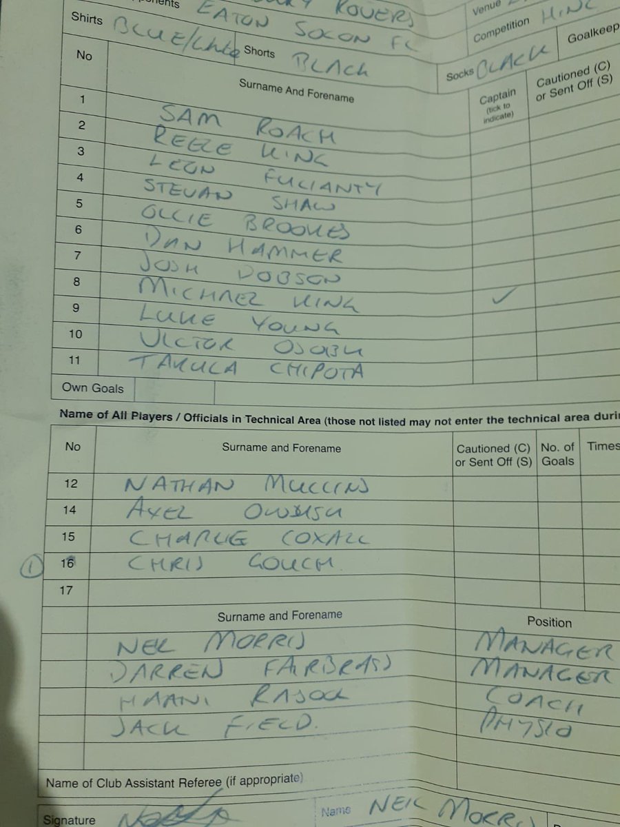 Eynesbury Rovers FC Official tweet media