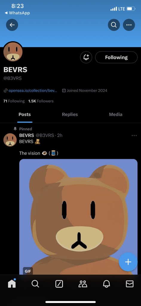 ayoelisha_'s tweet photo. you’re early. @B3VRS https://t.co/XEAvw2mv92