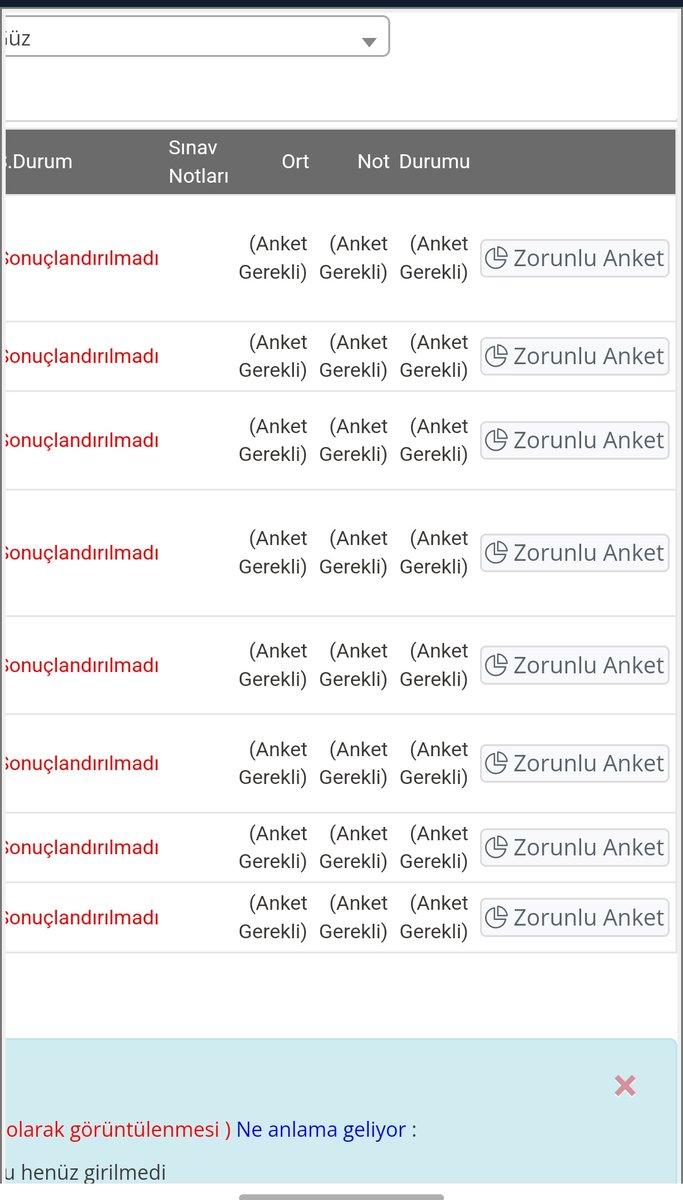 NE DEMEK HER BİRİ İÇİN AYRI AYRI ANKET DOLDURUCAM???!!!!!!!!!!