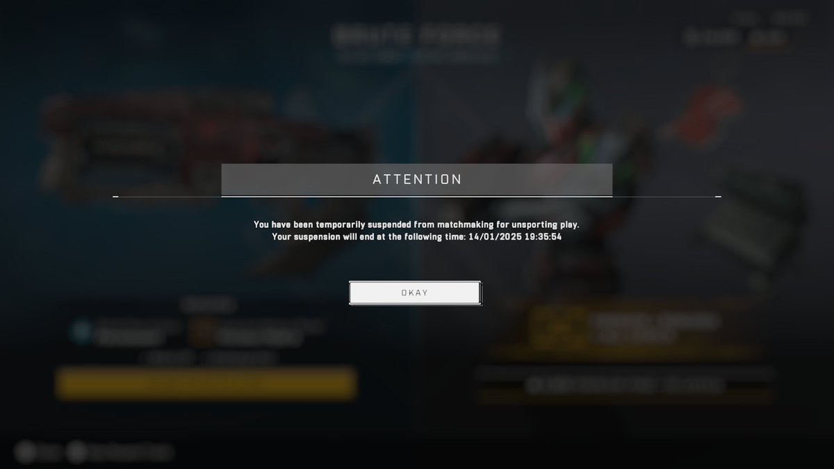 Caltecc's tweet image. Don&apos;t you love being temporarily banned due to the game not loading and kicking me back to the lobby
@Halo
#haloinfinite #Halo