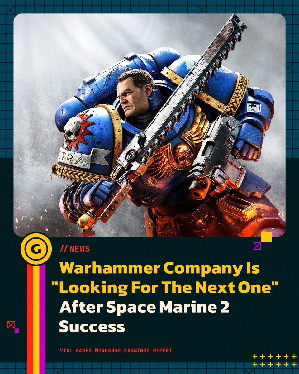 GameSpot's tweet image. Would you want to see #SaberInteractive take on another #Warhammer project following the success of #SpaceMarine2? ☄️ ⚔️