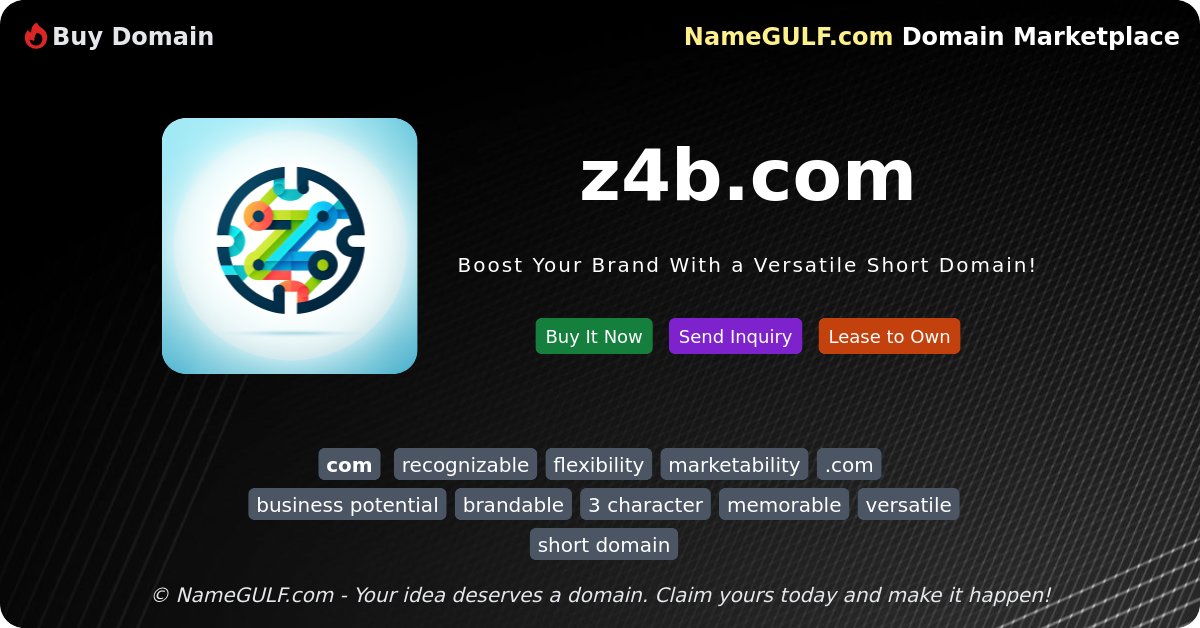 ngmbot's tweet photo. 🔥 Listing: https://t.co/Z4Ff71aEcq on @namegulf
✨ Boost Your Brand With a Versatile Short Domain!
👉 https://t.co/i8OdRNPhB3
#recognizable #flexibility #marketability #.com #businesspotential https://t.co/BNEAQ4AP1P