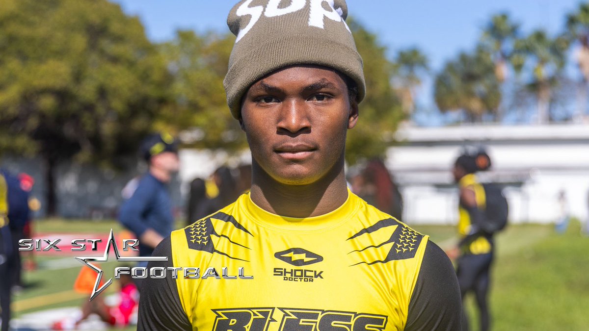 Six Star Football | PLUS+ (@sixstarfootball) on Twitter photo EVENT COVERAGE | Ranking the top 15 class of ‘27 prospects who made noise at Pylon Miami
Six Star Football takes a look at several of the elite 2027 prospects in the 18U bracket
STORY▶️🔗<a href="/LeviChampion_2/">Levi Champion</a> <a href="/DallasCrescenz0/">Dallas Crescenzo</a> <a href="/frierson_quinny/">Quintero frierson jr</a> <a href="/_malik4x/">Malik Denson 3⭐️ ATH</a> @whyroute_K1 @deshaunt8 EVENT COVERAGE | Ranking the top 15 class of ‘27 prospects who made noise at Pylon Miami
Six Star Football takes a look at several of the elite 2027 prospects in the 18U bracket
STORY▶️🔗<a href="/LeviChampion_2/">Levi Champion</a> <a href="/DallasCrescenz0/">Dallas Crescenzo</a> <a href="/frierson_quinny/">Quintero frierson jr</a> <a href="/_malik4x/">Malik Denson 3⭐️ ATH</a> @whyroute_K1 @deshaunt8