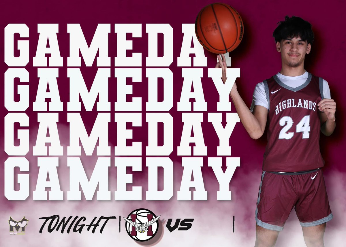 GAME DAY ! 
Highlands vs Burbank
@ ACC 5pm
2nd rd of District starts
#Highlands #OwlsBasketball 🦉🏀🦉