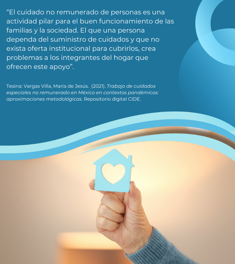 cidemetpol's tweet photo. 🏡😷"Las actividades de cuidados en el contexto intrafamiliar generalmente recaen en las mujeres, y son ellas quienes ven reducido en mayor medida su desarrollo personal y profesional, esto último limita sus posibilidades de movilidad social".
📚Aporte de tesina
#EgresadosMETPOL https://t.co/sPKns2S51k