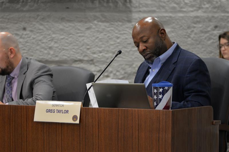 Sen_GregTaylor's tweet photo. Kicked off the 2025 session by serving on my first committee: Corrections &amp; Criminal Law. Excited to tackle the tough conversations and fight for justice reforms that prioritize fairness and public safety for all Hoosiers. Let’s get to work! #INForAll https://t.co/9hafOtLq0E