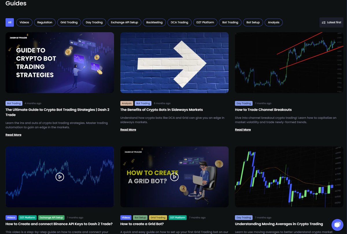 📚 Your Ultimate Trading Resource Hub Is Here!

At Dash 2 Trade, we’ve created a dedicated Guides Section to level up your trading game. Whether you're a beginner or a seasoned pro, we’ve got something for everyone:

🎯 Trading Articles: Stay ahead with insights, strategies, and