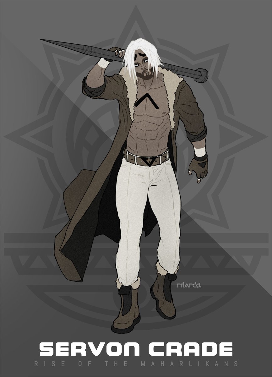 rhardo's tweet photo. OC: Servon Crade
https://t.co/MogkdI59br
#riseofthemaharlikans #antihero #pinoysuperhero #komiks #originalcharacter #IndieBooks https://t.co/kpeszviPQJ