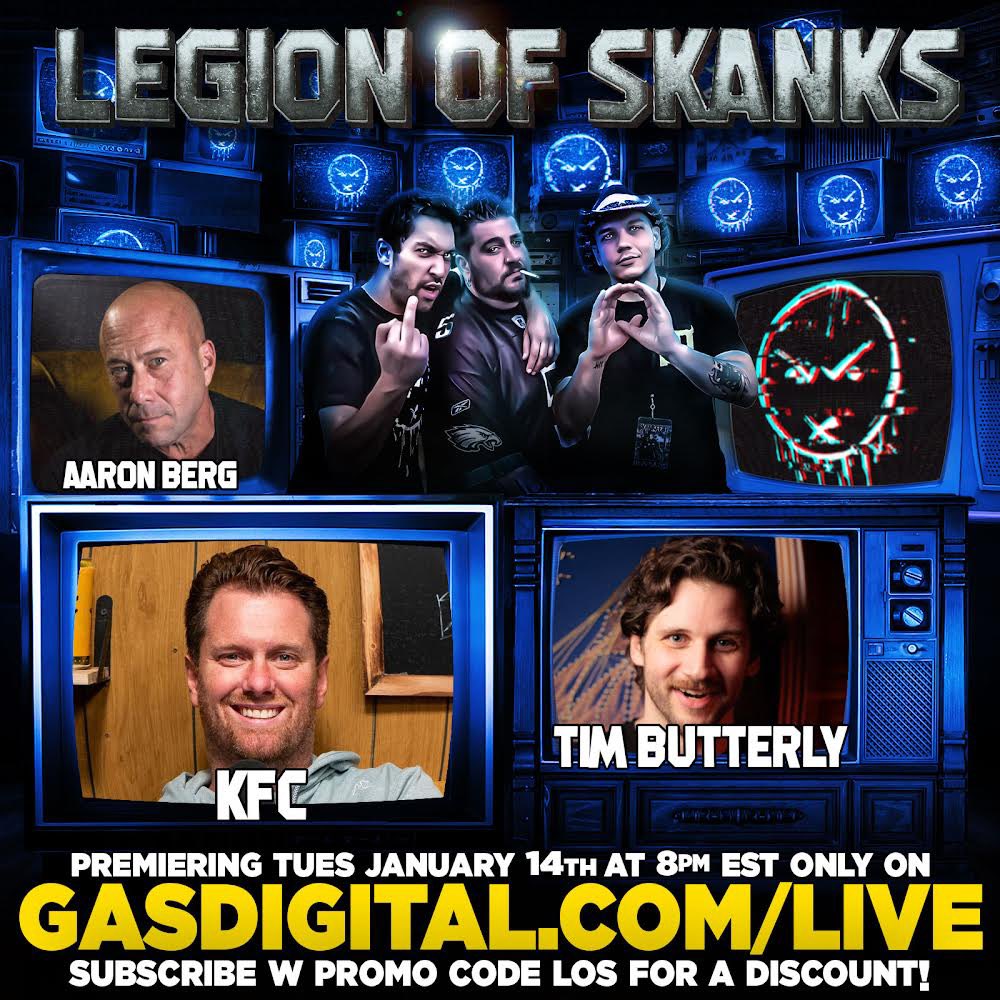 LegionOfSkanks's tweet image. TONIGHT at 8PM E: @KFCBarstool @aaronbergcomedy &amp;amp; @timbutterly join an all new #LegionOfSkanks ONLY on @gasdigital 
gasdigital.com
•
Create a #GaSDigital profile w/ promo code LOS and get discounted full access!