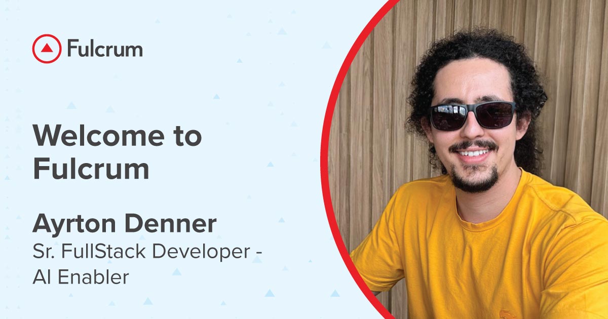 fulcrumapp's tweet image. 🎉 Big welcome to Ayrton Denner, our new Sr. FullStack Developer - AI Enabler!  Based in Brazil, Ayrton brings over a decade of development expertise including groundbreaking AI projects in NLP, image classification, and more. ✨ Bem-vindo, Ayrton! #NewHire #FirstDay #TechHire