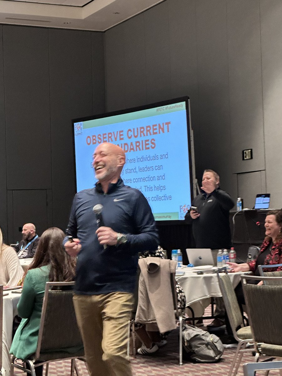 These two bringing all the laughs. Love their banter. It’s all about making connections and they’ve connected with everyone in this room. <a href="/Joe_Sanfelippo/">Joe Sanfelippo</a> <a href="/thomascmurray/">Thomas C. Murray</a> #FETC