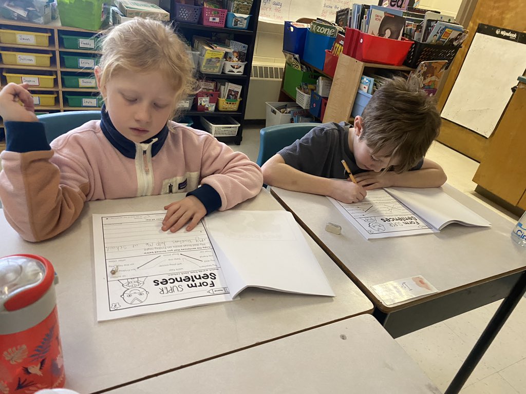 InvernessECA's tweet photo. Ms. Charlene’s class has been hard at work practicing how to write good sentences!  They’re learning to craft sentences with strong structure, and attention to detail.

#SRCECatchAWriter
@SRCE_Literacy #SRCEForTheLoveOfLiteracy2025 https://t.co/rYepdpvWu0