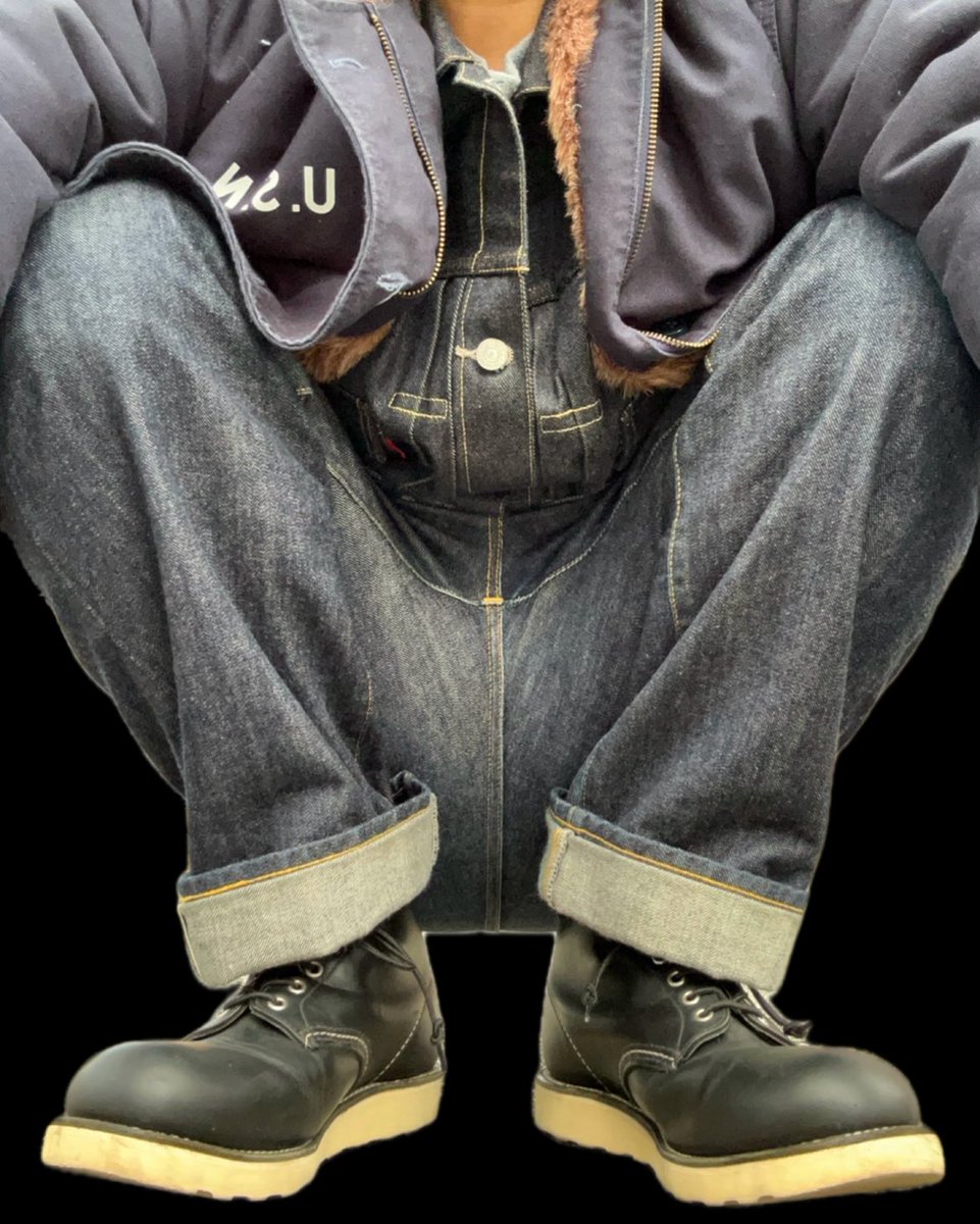 army_0798_japan's tweet photo. 今日は、ネイビーのDeck Jacket...⚓️
LEVI'S 1944Model S501XX...👖
N-1 Deck Jacketに、忍んで…🥷
1953Model 507XX...💙
デニデニ…❤️🔥
ブーツは、RedWing 8165Model...🖤
#LEVIS
#N1DeckJacket
#RedWing https://t.co/FQI58OW1sS