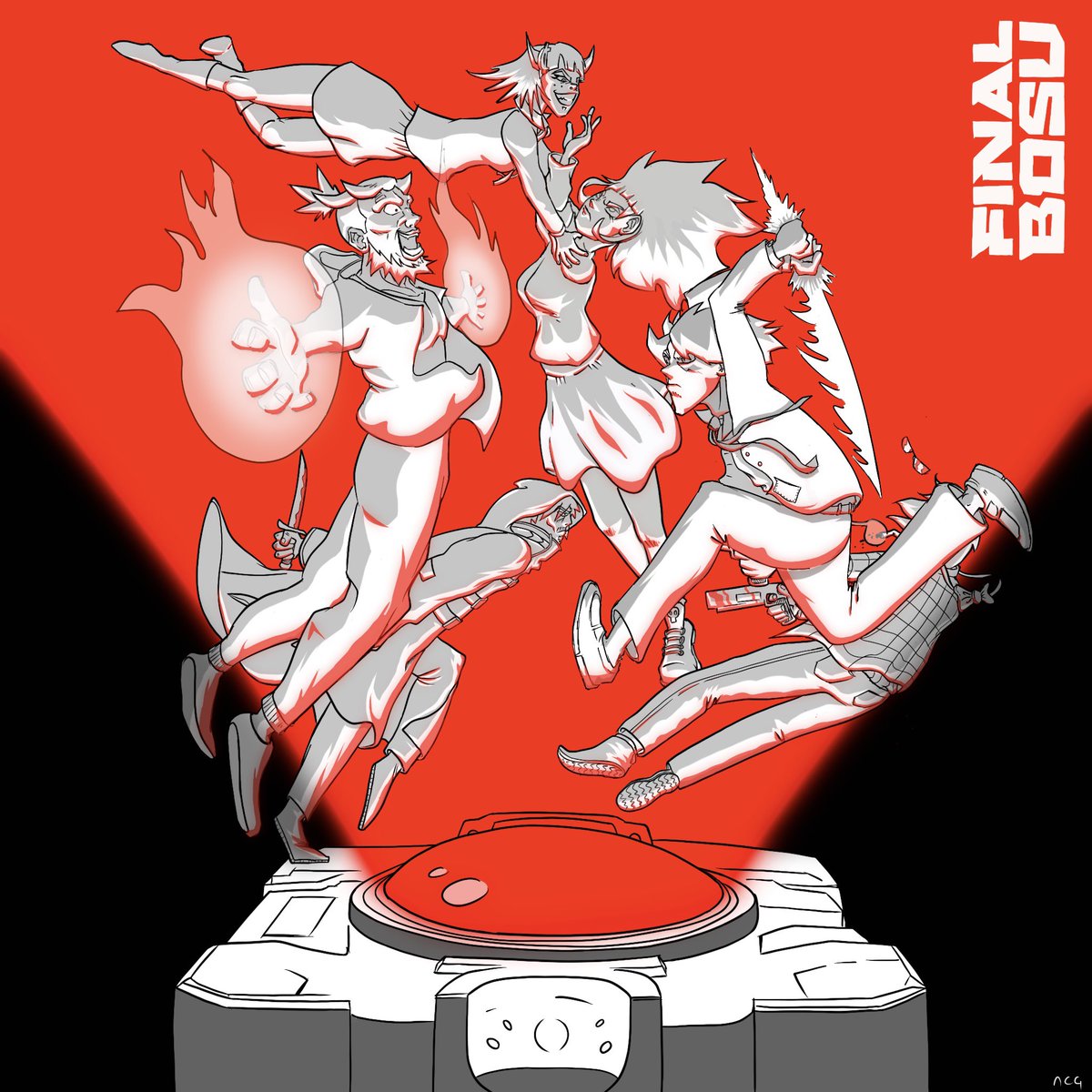 As an anime and video games lover for more than 30 years when I discovered <a href="/finalbosuX/">Finalbosu</a> I couldn’t be more excited so I decided to do my best to honor the project with this artwork ✍️🤝 #FinalBosu #AgainstAllOdds 

<a href="/kevinfinalbosu/">Bosu kev 🔮</a> <a href="/barracuda1709/">BARRACUDA</a> <a href="/kaitodan/"></a> <a href="/MustaYaki/">MSTYKI ❈</a> @JeffMustaman