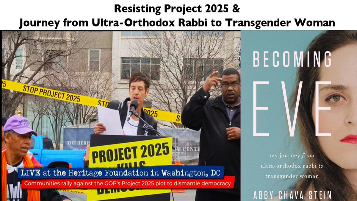 outfm's tweet image. Tu. 1-14-25 at 8pm tune to Out-FM on @WBAI 99.5FM and wbai.org for: Resisting Project 2025 &amp;amp; Journey from Ultra-Orthodox Rabbi to Transgender Woman #StopProject2025 #Project2025 #LGBTQ more
outfm.org/liberation/ind…