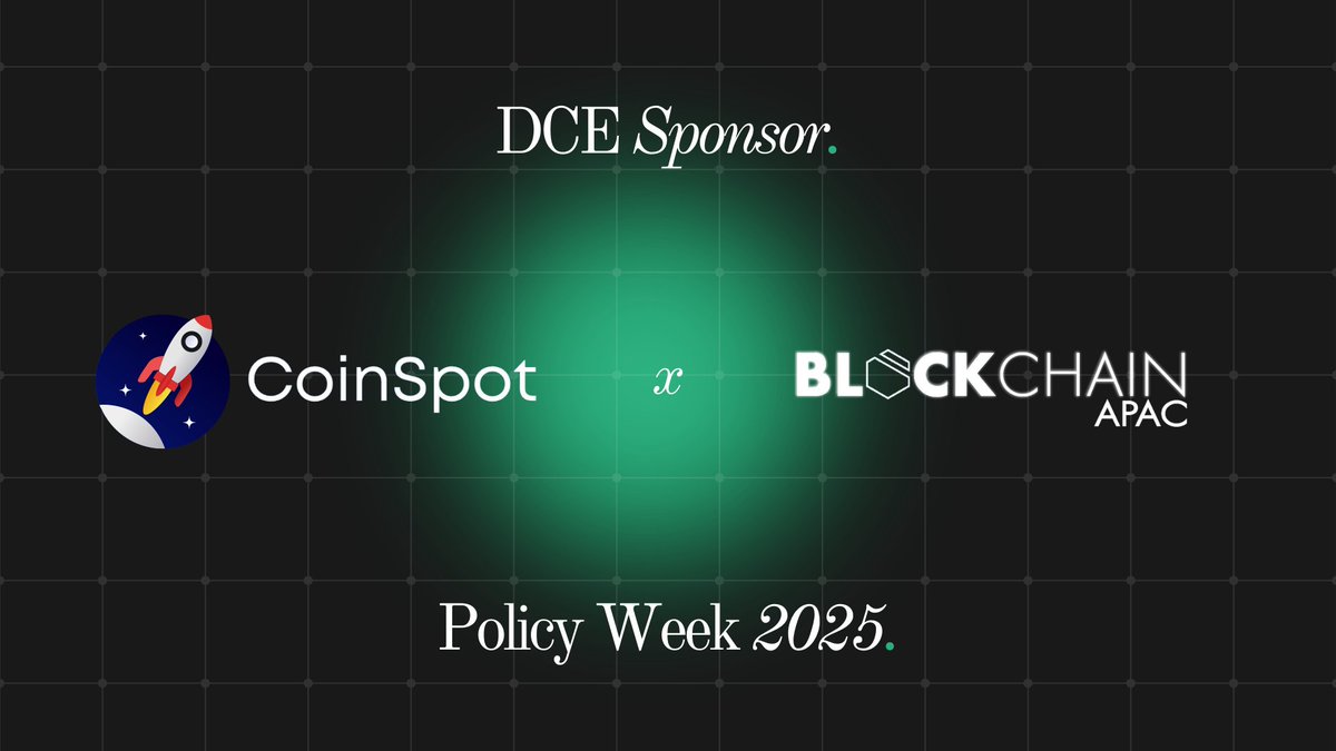 coinspotau's tweet image. CoinSpot is sponsoring the upcoming Policy Week 2025.
The focus of this event will be the themes impacting digital asset and blockchain industries, addressing the need for fit for purpose frameworks and actionable industry outcomes.
Learn more ๐
policyweek.com.au