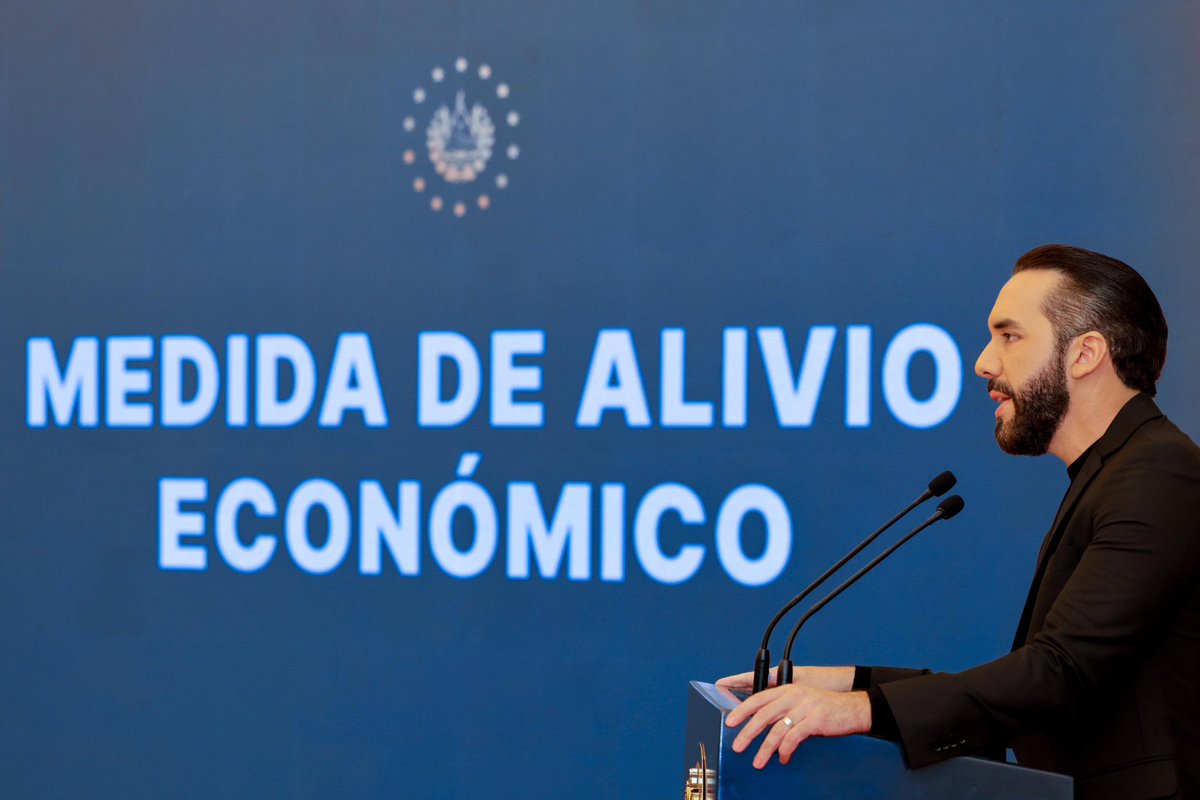 “Si su recibo de luz es de menos de $80, el Gobierno lo pagará en su totalidad. Si sale $81 ya no aplica. Esto beneficia al 95% de los hogares”, Presidente <a href="/nayibbukele/">Nayib Bukele</a>.