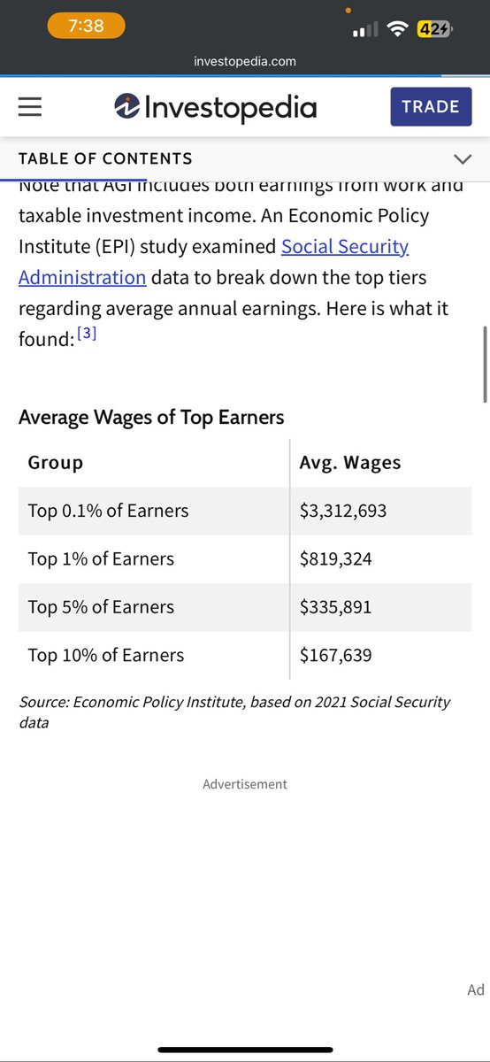 wintersplums's tweet photo. @BoyanSlat 140k doesn’t even put you in the top %10. look at the difference between 1% and .1%. its 2.5 million dollars. 140k a year isn’t even CLOSE the top 1% in america https://t.co/mtKEMZ27BN