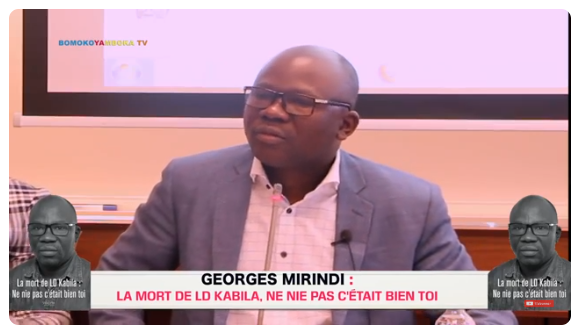 kinshasaweb's tweet photo. #LeSaviezVous #DevoirDeMémoire #RwandaUgandaCrisis #MappingReport #CrimedeGuerre #Genocidecongo #AFDL #Maniéma #TingiTingi #Kitona #Kabarebe #M23 #MzeeKabila #EddyKapend #AssassinatLaurentKabila #GeorgesMIRINDI
GEORGES MIRINDI 1ere PARTIE LA MORT DE LAURENT DESIRÉ KABILA, NE NIE... https://t.co/do8rEWxVKI via @YouTube