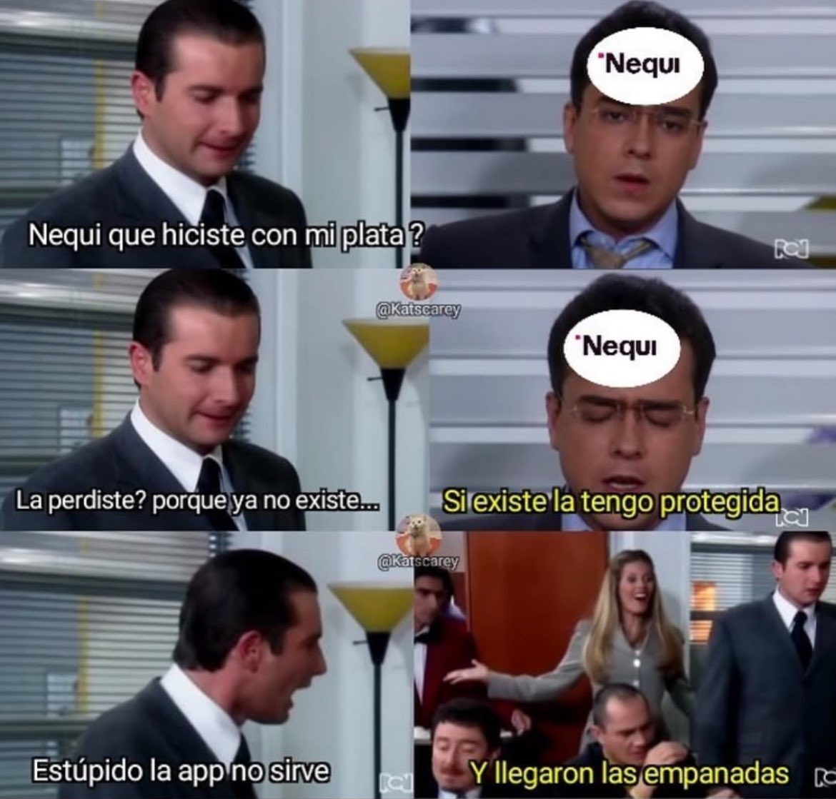 Aprovechen y saquen platica, demás que mañana #Nequi se cae.