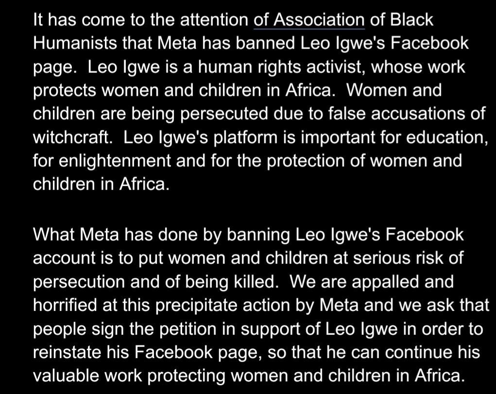 Association of Black Humanists tweet media