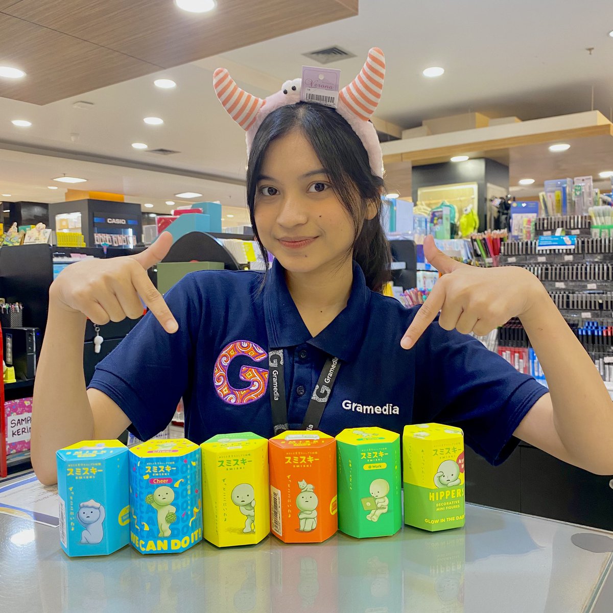 Yay Sonny Angel dan Smiski restockkk di Gramedia Botani🥰🙌🏻