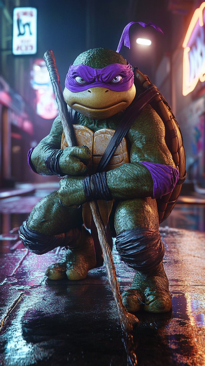 4KWallpapers254's tweet photo. Donatello, the ninja turtle https://t.co/HG5mkKiX2b