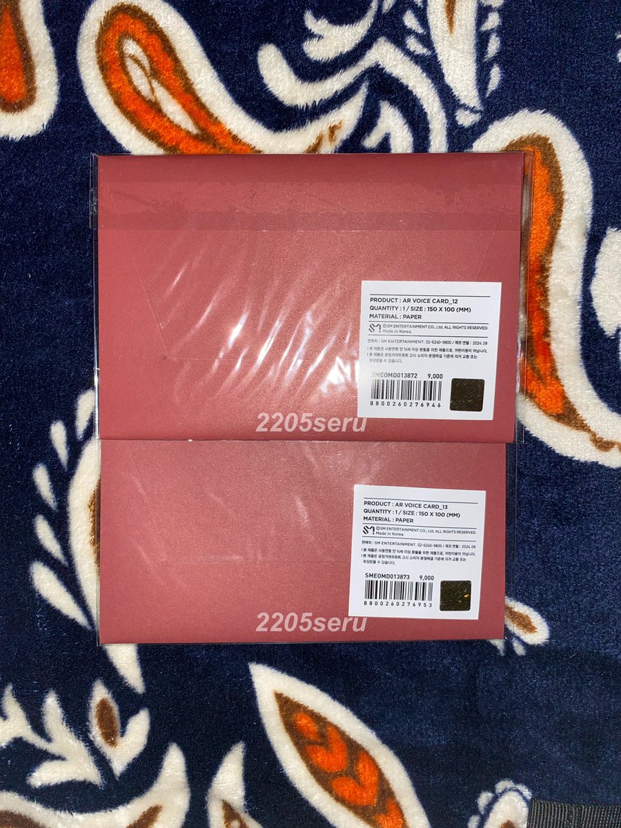 2205seru's tweet photo. wts lfb ph

narcissism ar voice card 12 &amp; 13

Php 400 each

- onhand
- unsealed (just to check)
- payo
- x sensi

reply/dm to claim

🏷️ nct dream mark haechan mahae markhyuck https://t.co/HSjBn4Tjqg