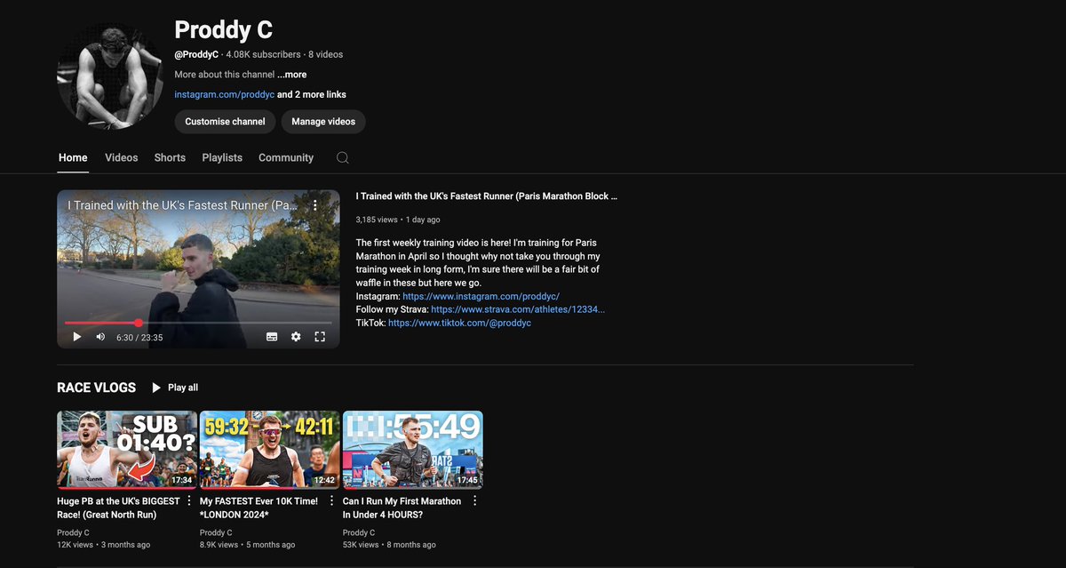 Need a YouTube banner made that fits the fitness content on my channel. Designers hmu 🤝
