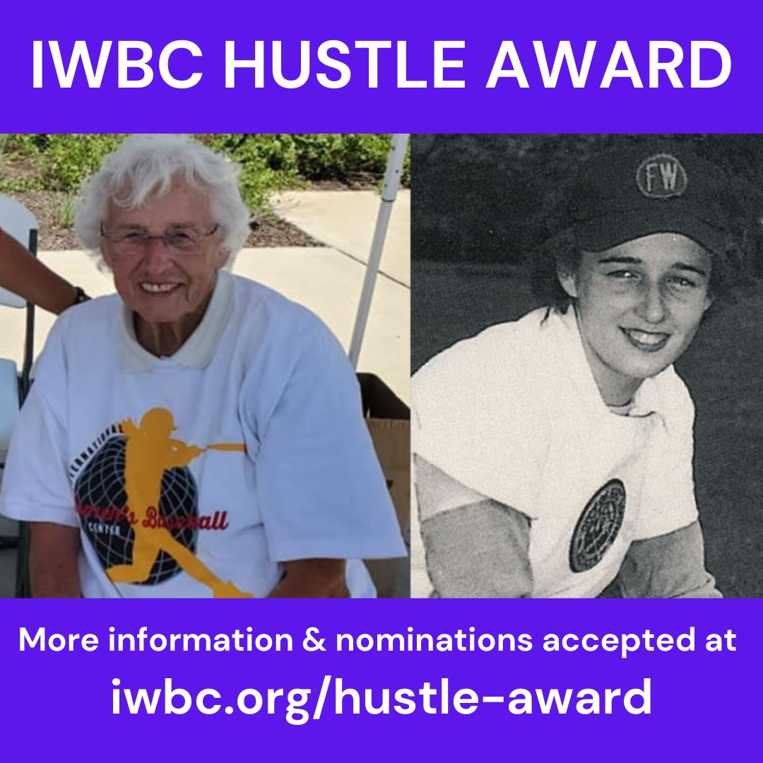 The Hustle Award celebrates an individual* who demonstrates outstanding commitment, leadership, and dedication to the empowerment of women in all aspects of baseball and life. Make a nomination for the Hustle Award today! Link in bio. #HustleAward #StepUptotheSport #ALOTO