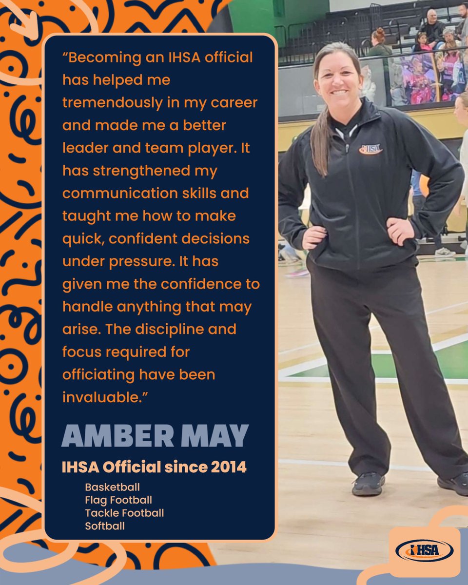 IHSA Officials (@ihsaofficials) on Twitter photo As a part of Winter Officials Appreciation Week, we are sharing some of the benefits of becoming an #IHSA official! We encourage other officials to reply and share their reasons... As a part of Winter Officials Appreciation Week, we are sharing some of the benefits of becoming an #IHSA official! We encourage other officials to reply and share their reasons...