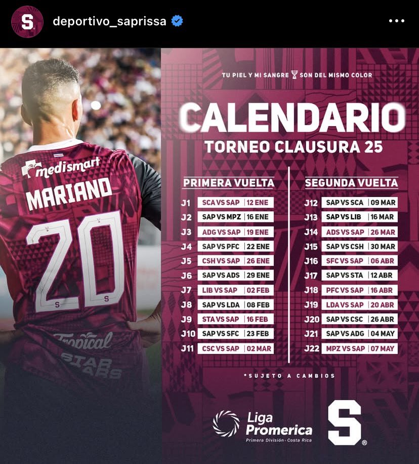 no me llamen, no me busquen, que esas fechas estoy ocupada viendo a mi equipo jugar