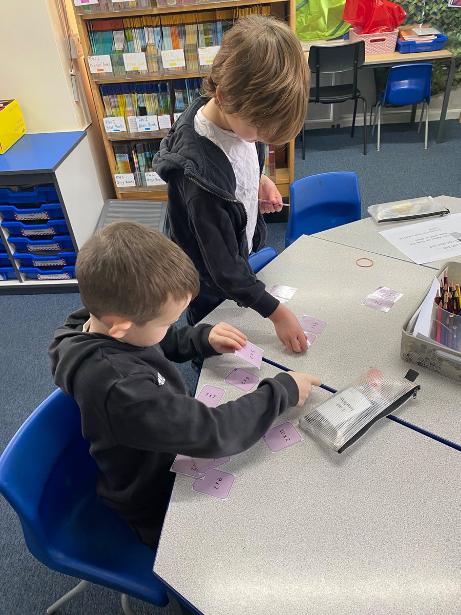 StAntsShipley's tweet photo. Super maths work in class 2 today, working on 2 times tables #teamsas https://t.co/k7ydaPjHzk