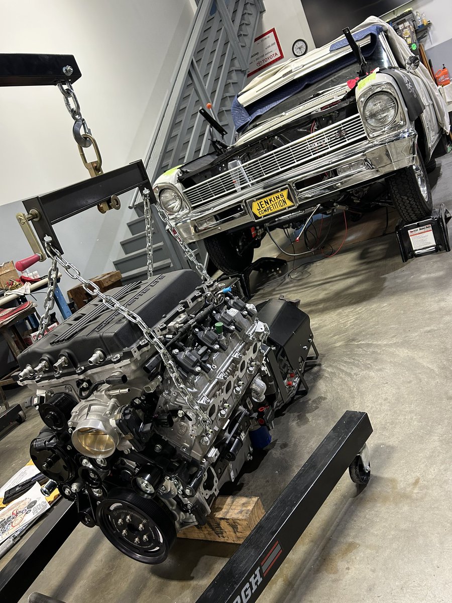 Larry Dixon Jr. (@dixontopfuel) on Twitter photo Getting closer. Modified/deleted ac and power steering from <a href="/Holley_News/">Holley Performance Brands</a> kit. (I mean why else would you have front runners and wind wings??) I really like how everything is tucked in tight to engine. Still need to sort out a blower drive belt. Lucked out that my Tom Waters/Murf Getting closer. Modified/deleted ac and power steering from <a href="/Holley_News/">Holley Performance Brands</a> kit. (I mean why else would you have front runners and wind wings??) I really like how everything is tucked in tight to engine. Still need to sort out a blower drive belt. Lucked out that my Tom Waters/Murf