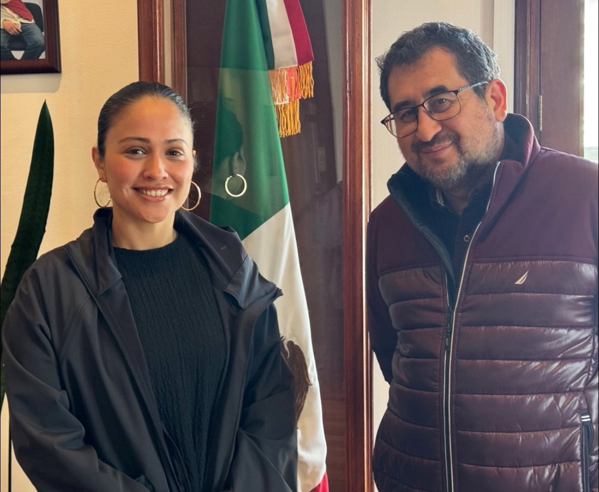craviotocesar's tweet photo. Tuve el agrado de recibir en mi oficina a la diputada federal @AndreaNavarro4T del estado de #Nayarit, a quien felicité por su desempeño y actividad legislativa en la Cámara de @Mx_Diputados, respaldando la #Transformación del país. https://t.co/YRADyz8uQ9