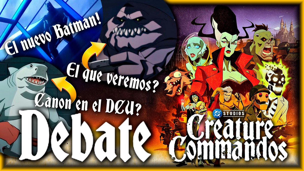 tribudeWakanda's tweet photo. Todo preparado! En nada empezamos el directo de #CreaturesCommandos con @Batman_GothamBW @CaptainTuchy y @jolivarestolosa.

Os esperamos por el chat con vuestras opiniones!!

https://t.co/gvAC81CGgh https://t.co/PyjzRNh1pz