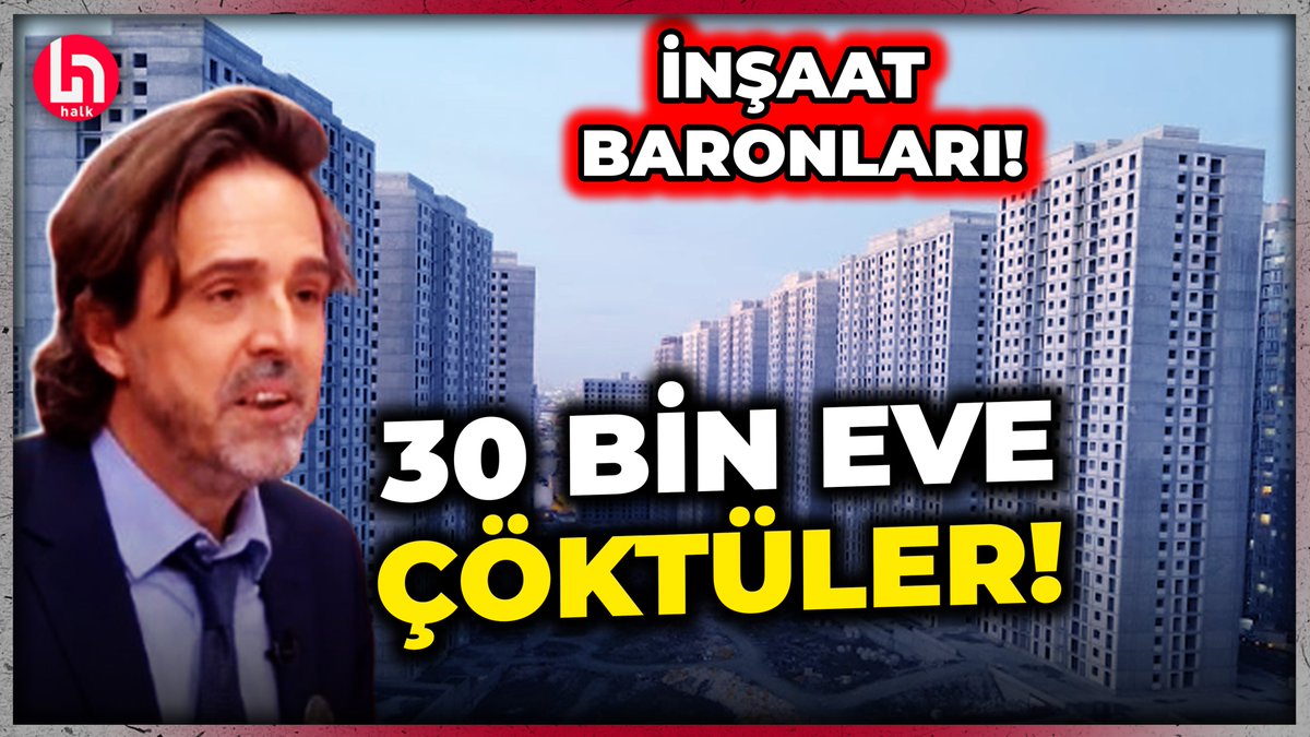 İnşaat baronları 30 bin eve nasıl çöktü? Timur Soykan'dan çok konuşulacak detaylar!

Şule Aydın (<a href="/aydinsule1/">Şule Aydın</a>) ile #KaydaGeçsin |
<a href="/muratagirel/">Murat AĞIREL</a>,<a href="/barispehlivan/">Barış Pehlivan</a>,<a href="/timursoykan/">Timur Soykan</a>

youtu.be/j57c1uA7y_Y