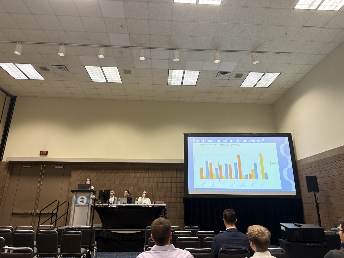 VDunhamWX's tweet photo. Day one of #ams2025 ! Thank you to everyone who attended my talk yesterday! https://t.co/5EvRb2yx0D