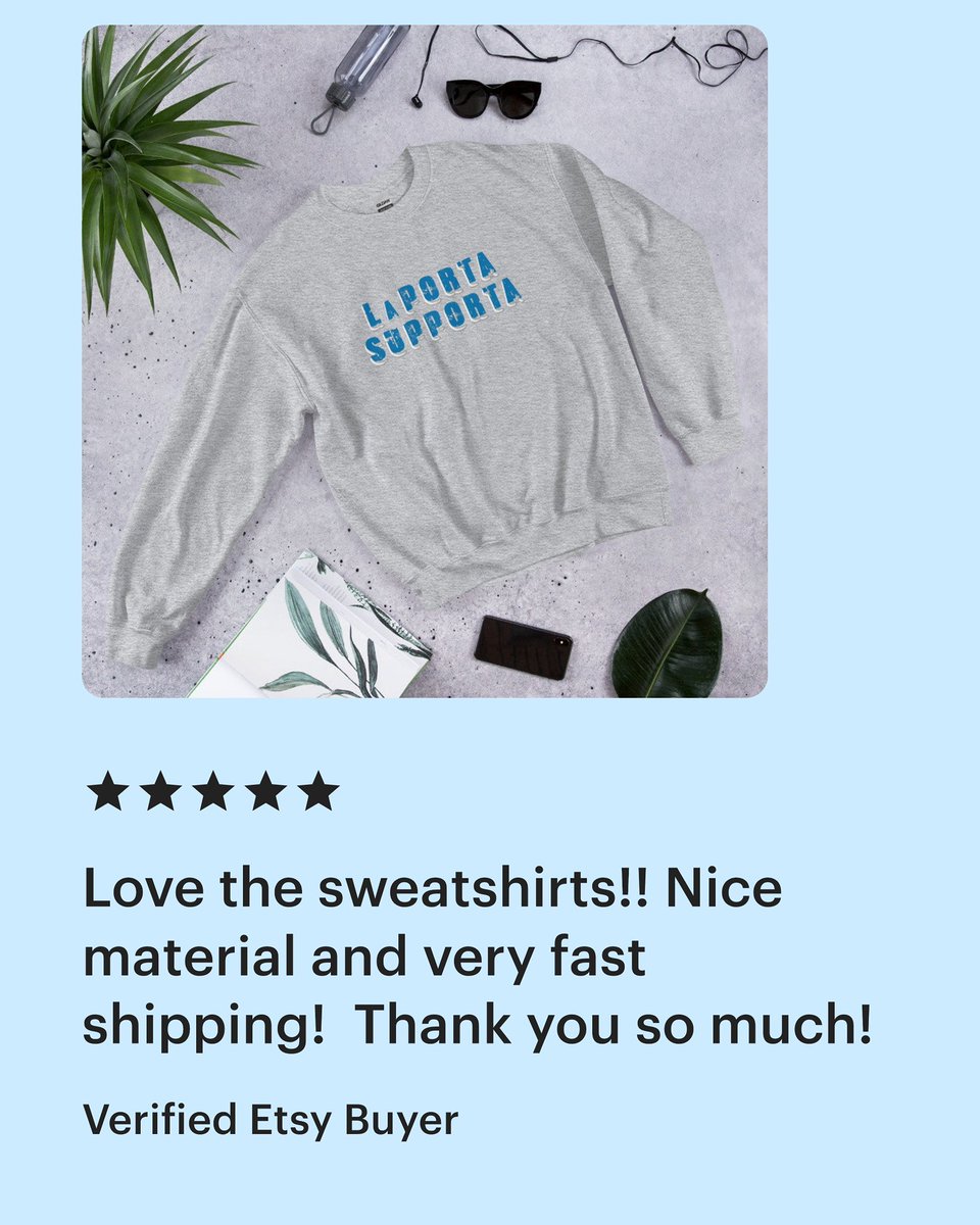 DetroitDieHard_'s tweet photo. ⭐️⭐️⭐️⭐️⭐️

5 star review for the gotta-have-it LaPorta Supporta sweatshirt 😍

Get yours at the link in our bio! 💙 https://t.co/hl7UZUJch4