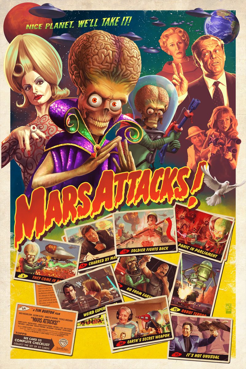 au_lorenzo's tweet photo. Yai! #PortfolioDay!  I'm Aurelio, from Spain! I'm a freelance illustrator who loves making movie posters and  bluray covers. https://t.co/fMQHnfEQ7s