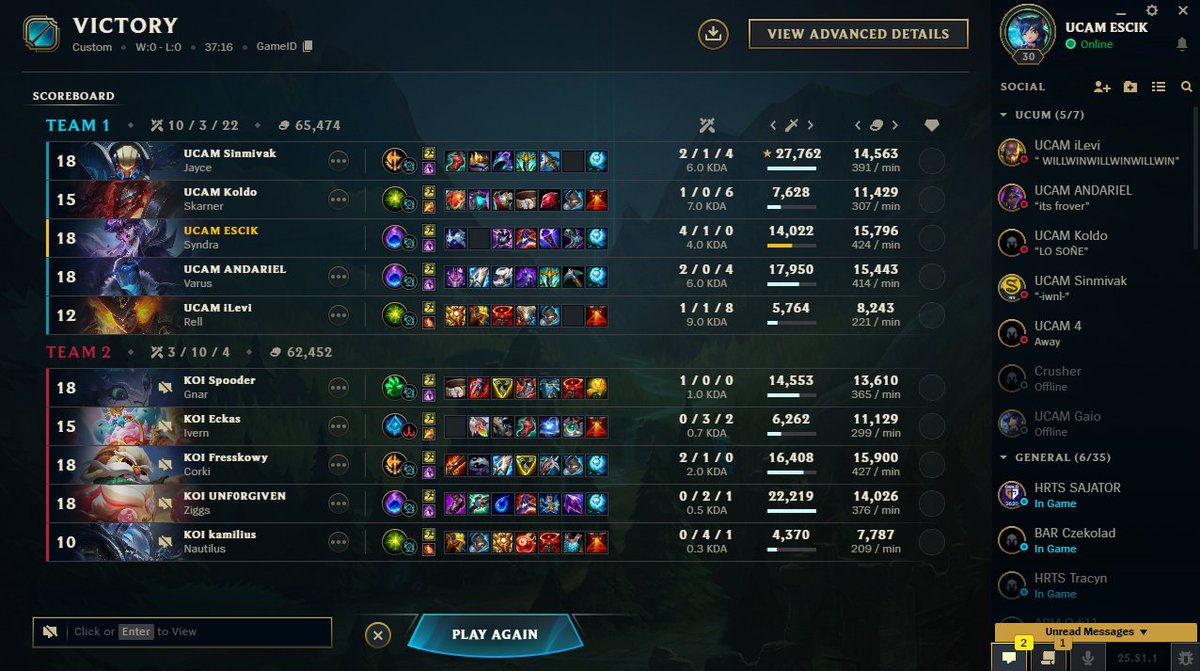 we farmed a bit
ggs <a href="/MovistarKOI/">Movistar KOI</a> <a href="/Sotze/">Davide Di Guida 🦈</a>