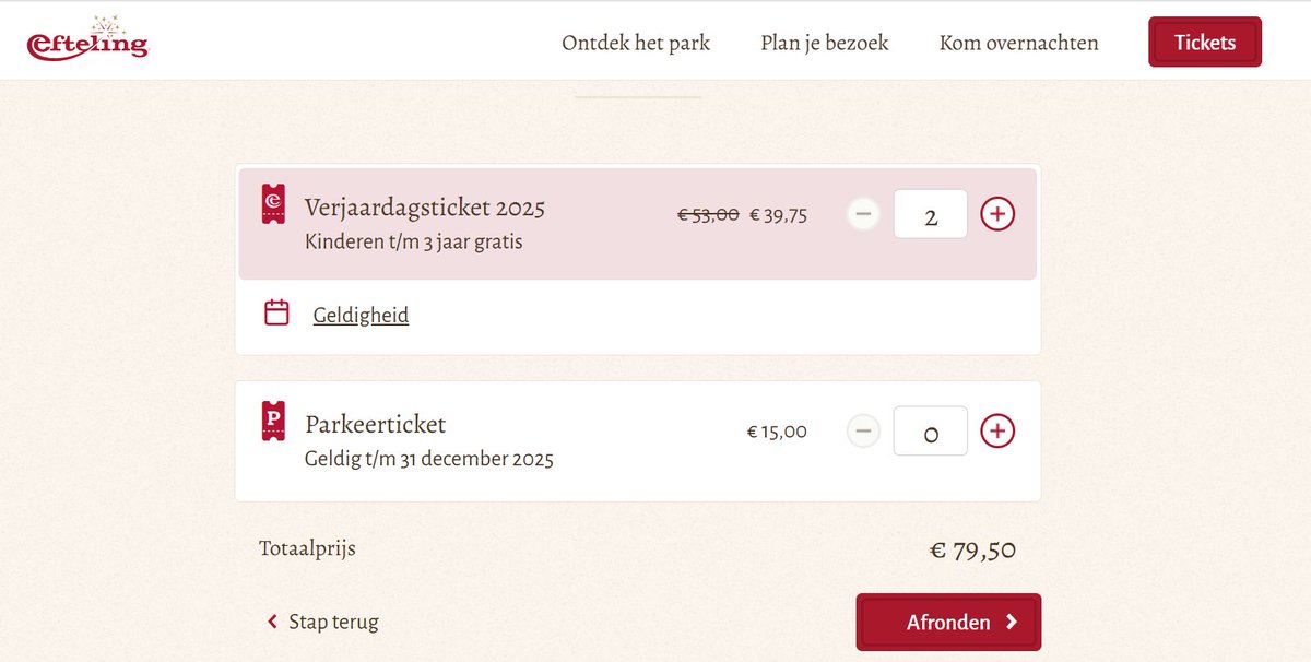Nieusha1's tweet photo. @Efteling Hi! Ik ga met een vriendin over 3 weken naar de Efteling en we zijn beide jarig. We konden maar één verjaardagskorting gebruiken, prima. Maar dat is duurder dan de reguliere tickets...🫣 en we missen de verjaardagsbutton. Hoe kan dat? :) https://t.co/RRDXbR5yuU