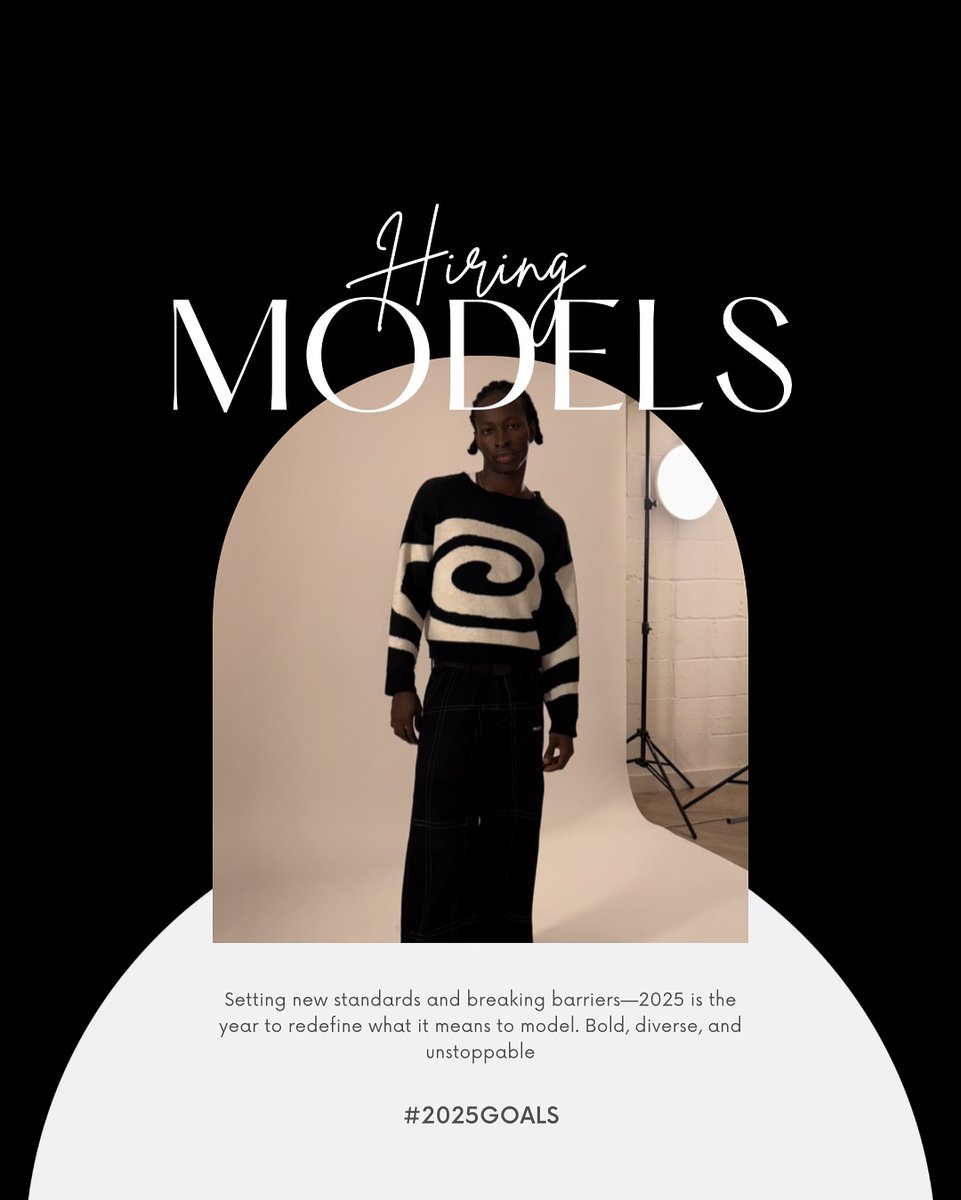 UKModelslondon's tweet image. Setting new standards and breaking barriers—2025 is the year to redefine what it means to model. 

Bold, diverse, and unstoppable.

registration.ukmodels.co.uk/break-into-mod…

#ModelGoals #2025Vision