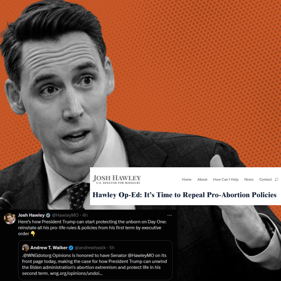 ProgressMO's tweet photo. Josh Hawley continues to be out of touch with actual Missourians, calling for national restrictions on abortion and reproductive rights we *just* voted to restore.
#EndTheBanMO #YesOn3 https://t.co/pmLYXZebhy